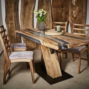 Stoły epoksydowe do jadalni