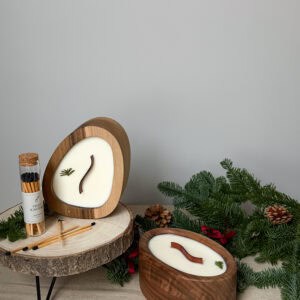 ŚWIĄTĘCZNY ZESTAW ŚWIEC DOUBLE CLASSIC