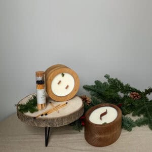 ŚWIĄTĘCZNY ZESTAW ŚWIEC DUO